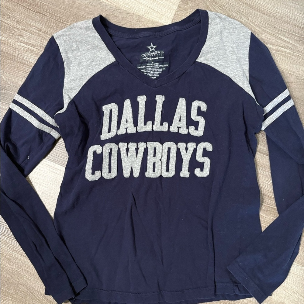 NFL Dallas Cowboys Women's Navy Shirt